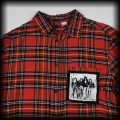Koszula Ramones M DIY flanelowa w szkocką kratę3.jpg