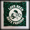 Naszywka Love Beer Hate Fascism green pan.jpg
