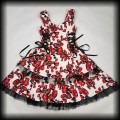 Sukienka Pin Up H&amp;R S gorsetowa w kwiaty6.jpg