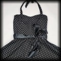 Sukienka Pin Up Hearts &amp; Roses XL czarna w groszki7.jpg