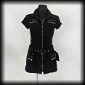 Sukienka mini Hearts &amp; Roses L Punk Gothic Cyber.jpg