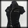 Sukienka mini Hearts &amp; Roses L Punk Gothic Cyber3.jpg
