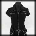 Sukienka mini Hearts &amp; Roses L Punk Gothic Cyber4.jpg
