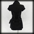 Sukienka mini Hearts &amp; Roses L Punk Gothic Cyber5.jpg