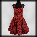 Sukienka Pin Up Collectif ML czerwona zebra.jpg