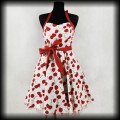 Sukienka Pin Up Hearts &amp; Roses XL biała w wisienki.jpg