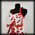 Sukienka Pin Up Hearts &amp; Roses XL biała w wisienki4.jpg
