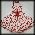 Sukienka Pin Up Hearts &amp; Roses XL biała w wisienki6.jpg