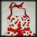 Sukienka Pin Up Hearts &amp; Roses XL biała w wisienki7.jpg