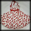 Sukienka Pin Up Hearts &amp; Roses XL biała w wisienki9.jpg