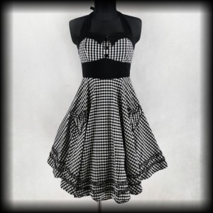 Sukienka Pin Up kratka vichy 3XL Grace Karin