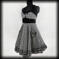 Sukienka Pin Up kratka vichy 3XL Grace Karin2.jpg
