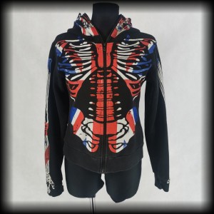 Bluza Banned  M czaszka szkieletor angielka