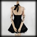 Sukienka Goth Hearts &amp; Roses S gorsetowa5.jpg