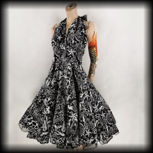 Sukienka Pin Up Poizen Industries M punk alternative