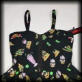 Sukienka mini Jawbreaker L fast food skulls NOWA8.jpg