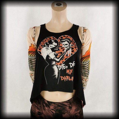 Bluzka psychobilly M Too Fast Die die my darling.jpg