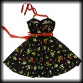 Sukienka Pin Up H&amp;R XL wisienki na ramiączkach4.JPG