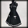 Sukienka Pin Up Hell Bunny M Motley marynarska sailor2.jpg