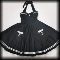 Sukienka Pin Up Hell Bunny M Motley marynarska sailor7.jpg