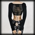 Bolerko Vixxsin S gothic Pin Up koronki i gorset5.jpg