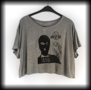 Koszulka Pussy Riot oversize L NOWA  