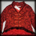 Frak gotycki Belle Poque 2XL czerwony NOWY5.jpg