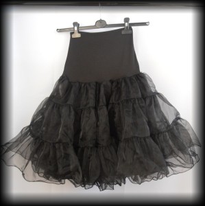 Halka tiulowa czarna XS-S