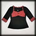 Bluzka Pin Up groszki i wisienki M-XL6.jpg