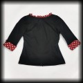 Bluzka Pin Up groszki i wisienki M-XL9.jpg