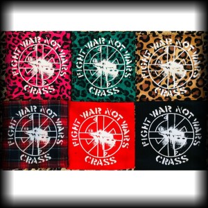 Naszywka Crass logo kolory (203)