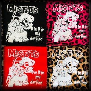 Naszywka Misfits Die Die kolory (126)