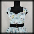Sukienka Pin Up Hell Bunny L Coralia syreny3.jpg