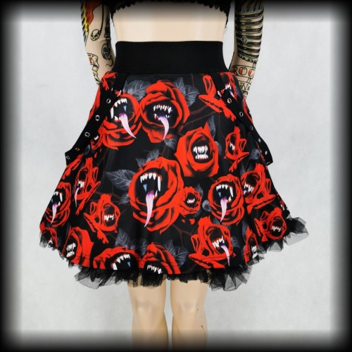 Spódnica mini S punk alternative języki.jpg
