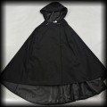 Ponczo Necessary Evil z kapturem gothic7.jpg