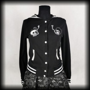 Bluza Criminal Damage M marynarska pin up czaszki