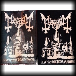Naszywka MAYHEM  Demysterius Dom Sathanas (21)