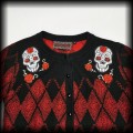 Sweterek Voodoo Vixen S romby i czaszki6.jpg