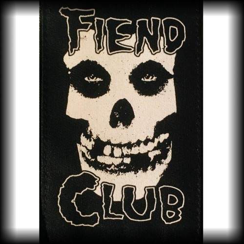 Naszywka Misfits Fiend Club black.jpg