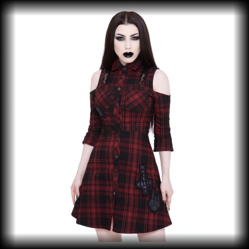 Sukienka Killstar 2XL3XL paranormal shirt dress.jpg