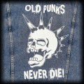 Kamizelka jeansowa Punks's not dead XL DIY punk6.jpg