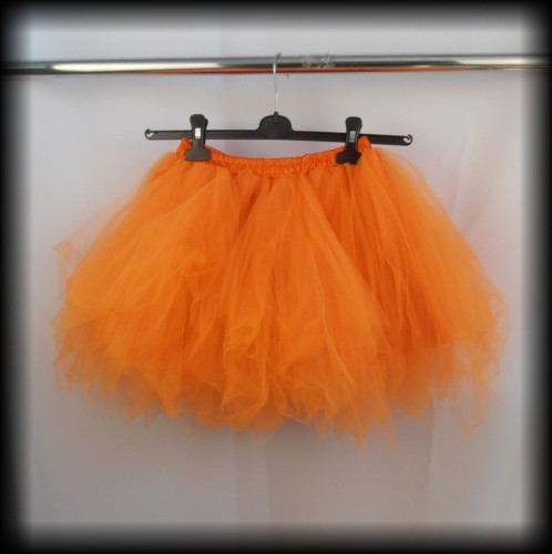 Spódniczka tutu XS-M orange.jpg