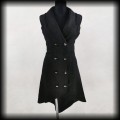 Sukienka frak Hearts &amp; Roses ML gorsetowa Goth Victorian2.jpg