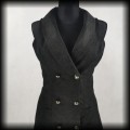 Sukienka frak Hearts &amp; Roses ML gorsetowa Goth Victorian4.jpg