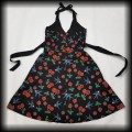 Sukienka Pin Up Punk Banned L midi old school czaszki i wisienki9.jpg