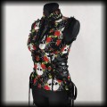 Bluzka Jawbreaker M w czaszki gorsetowa goth alternative2.jpg
