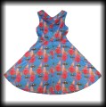 Sukienka Pin Up Lindy Bop XL rajskie ptaki5.jpg