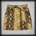Spódnica mini XS skóra węża4.jpg
