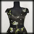 Sukienka Pin Up Sourpuss XL Psychobilly Band3.jpg