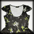 Sukienka Pin Up Sourpuss XL Psychobilly Band7.jpg